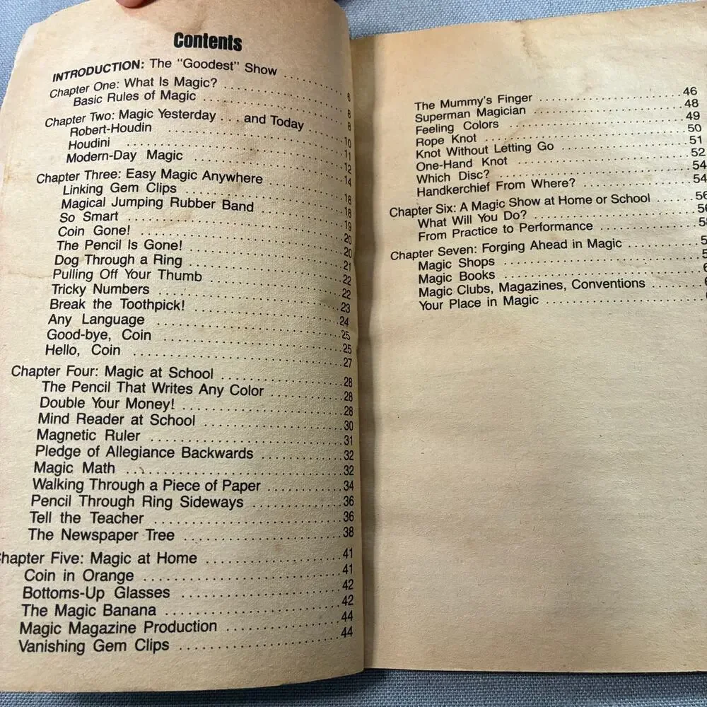 Vintage 1980 Keep It A Secret David Ginn Beginner Magic Trick Weekly Reader Book